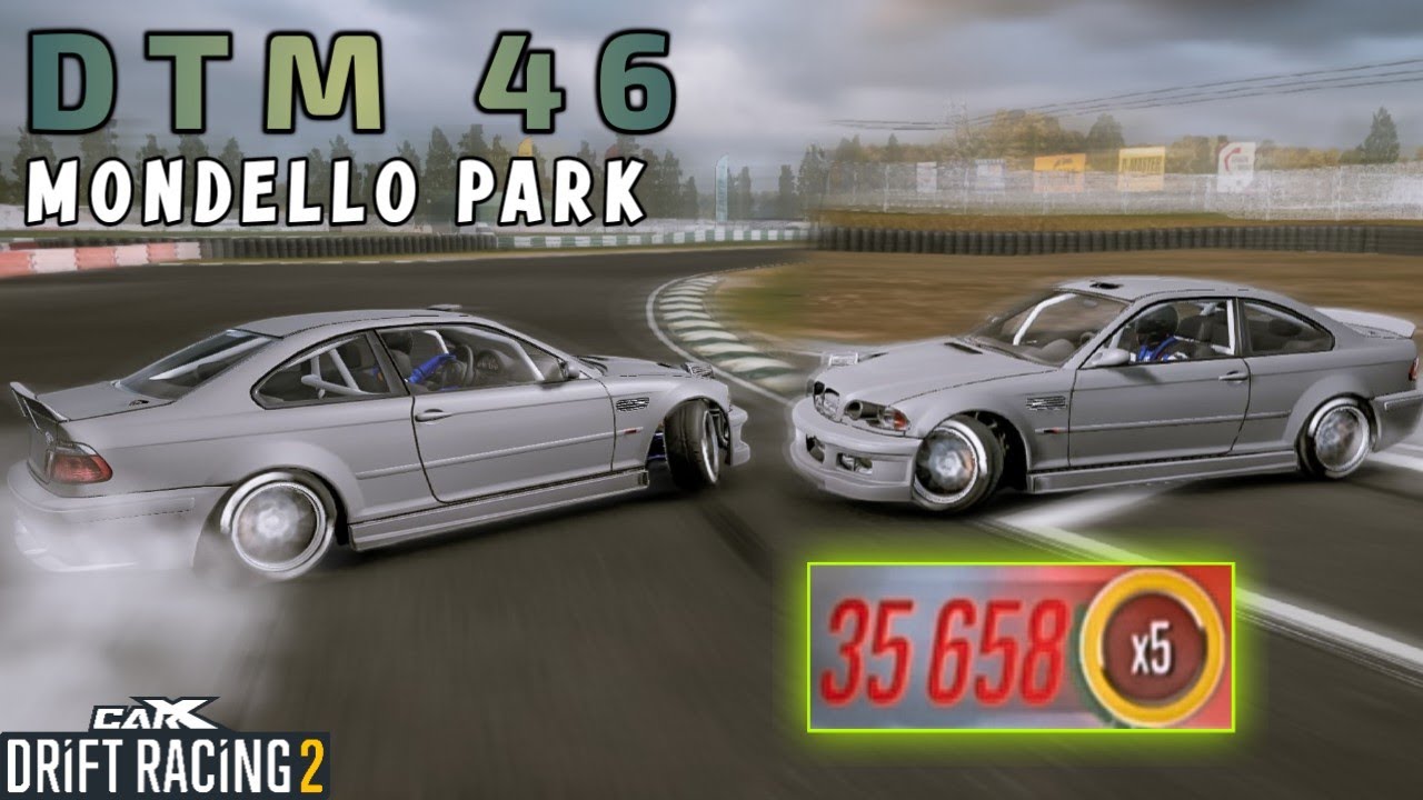 DTM 46 (BMW E46) with 3.0L I6T MONDELLO. PARK GAMEPLAY - CarX Drift Racing 2 