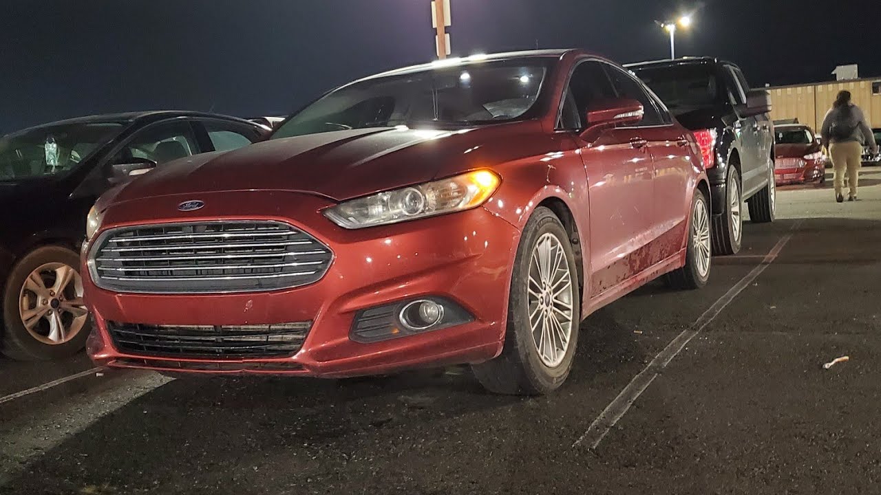 How to check transmission fluid 2014 Ford fusion