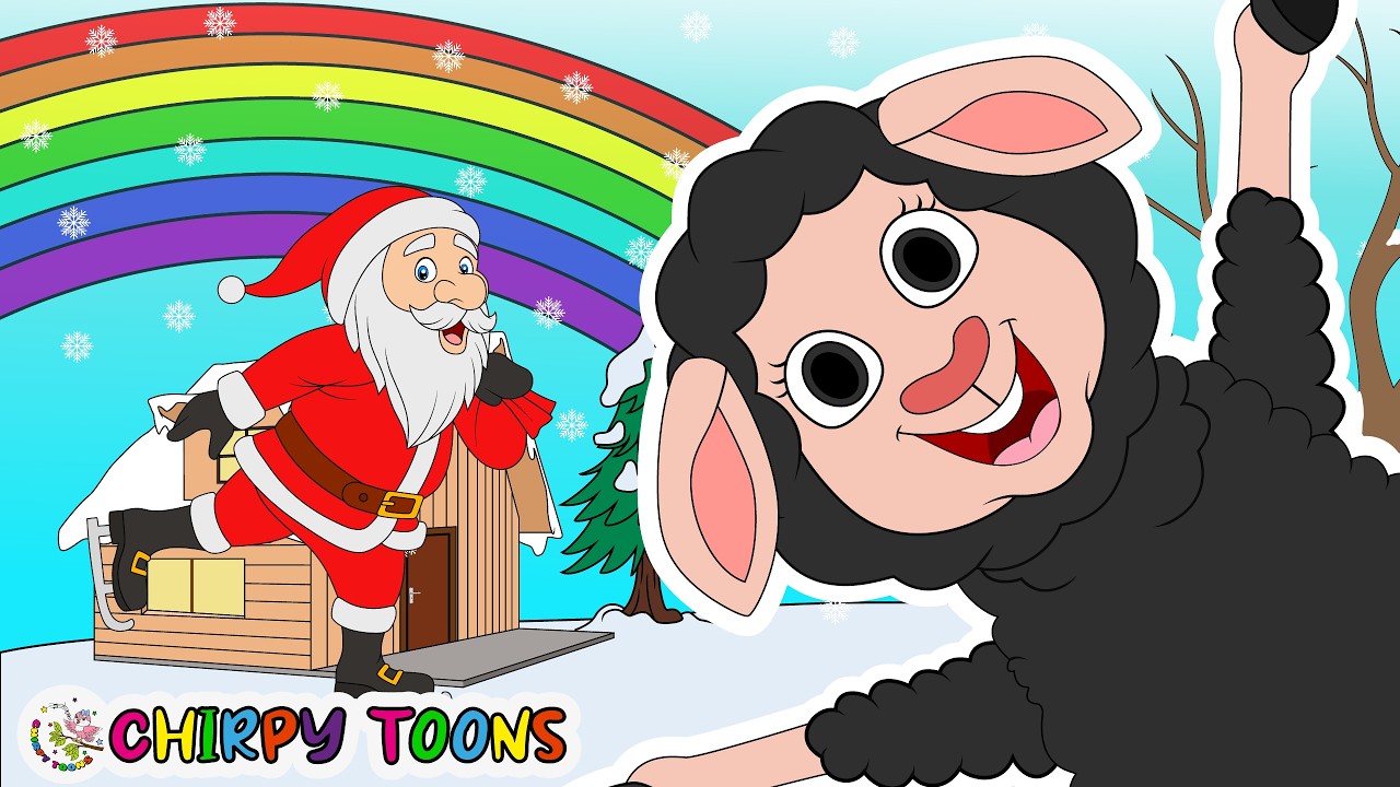 Baa Baa Black Sheep + Jingle Bells - Nursery Rhymes & Kids Songs | Jingle Bells Poem