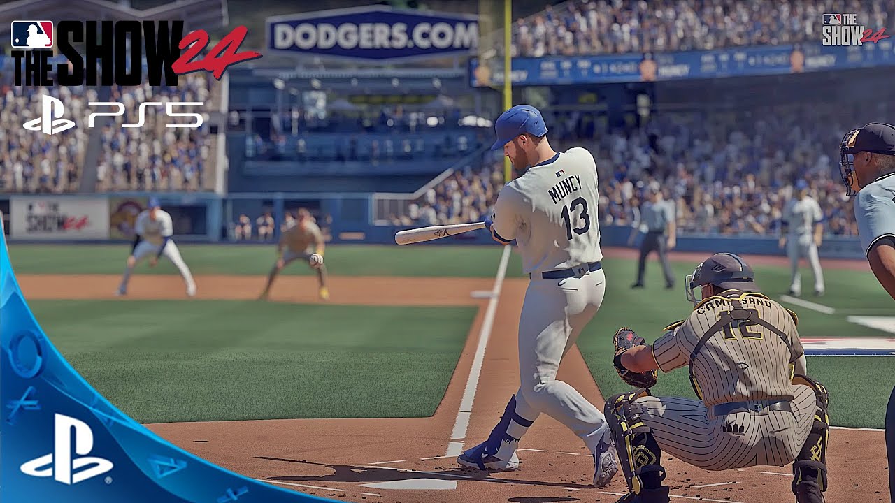 MLB The Show 24! - Gameplay Padres vs Dodgers (PS5) 4K 60 fps