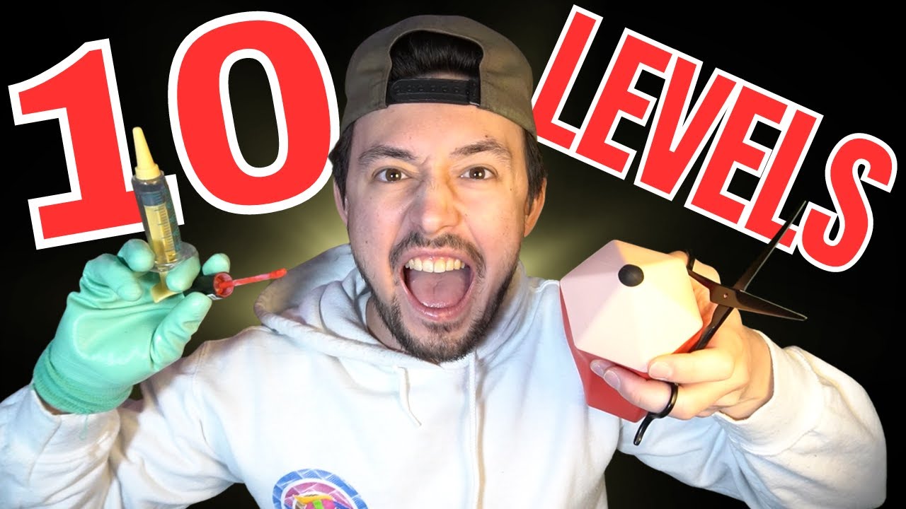 ASMR | 10 Levels ASMR ❗| 🔥 Unpredictable and Fast ASMR | Try NOT to Tingle ... AT ALL!