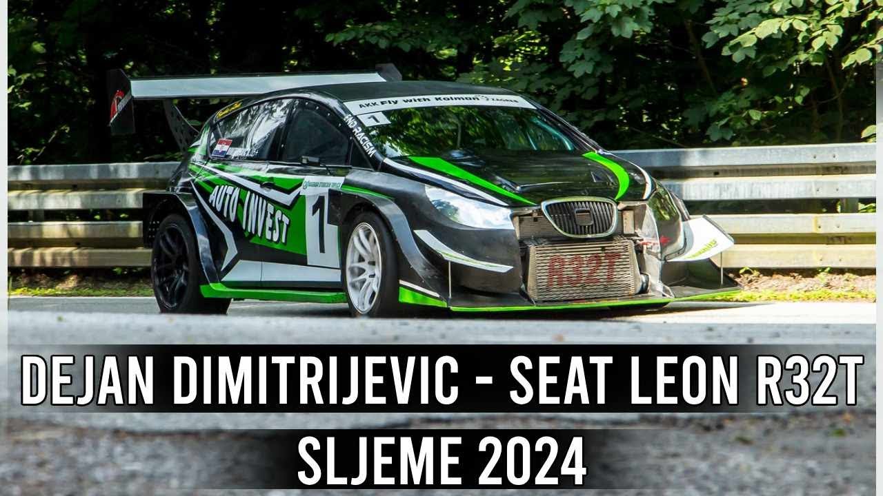 Dejan Dimitrijević - Sljeme 2024 - Seat Leon R32T - 30. Nagrada Stubičkih Toplica