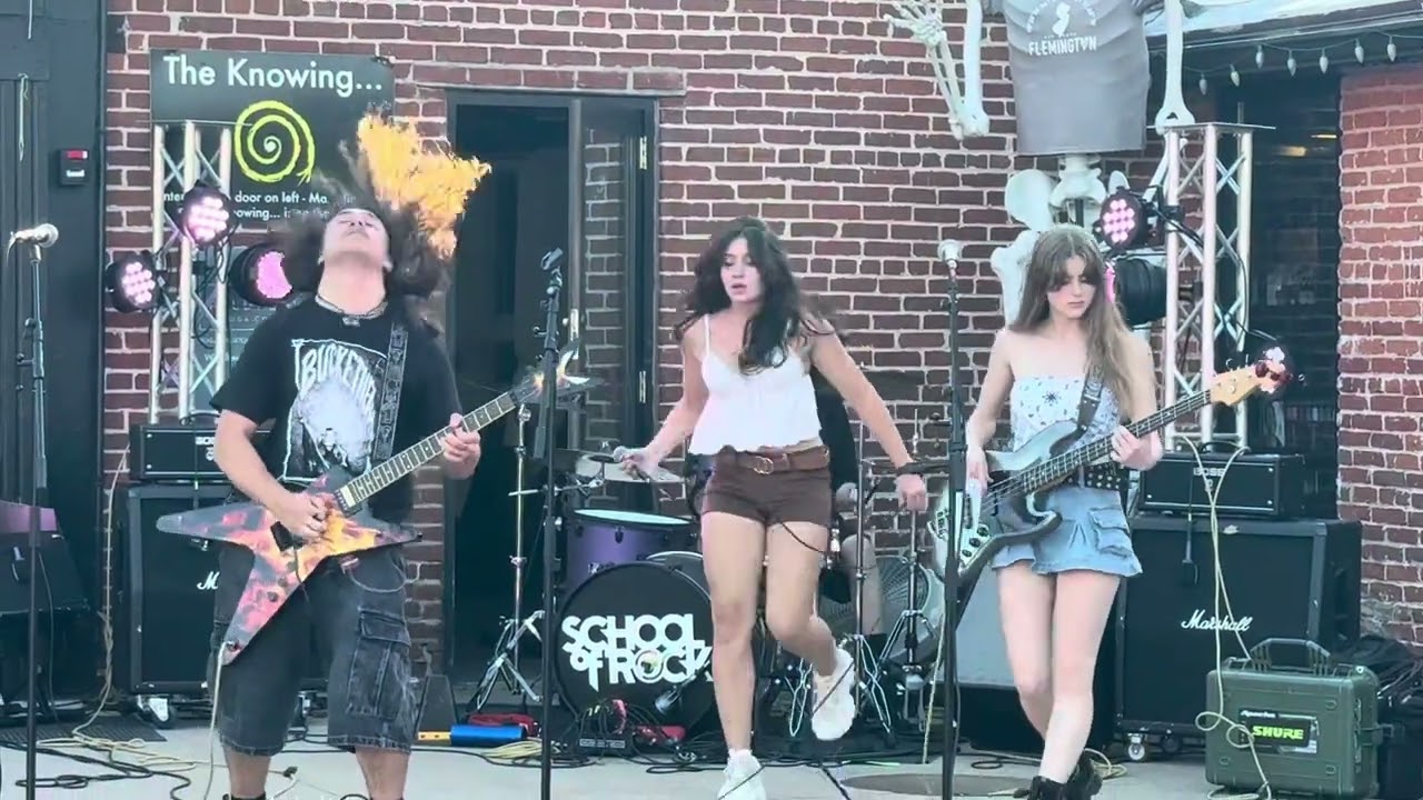 ANTHEM - Avery Haas sings Rush cover with Somerville School of Rock