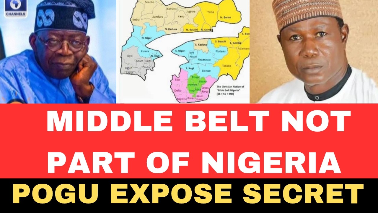 Middle belt was not part of Nigeria:: Dr. POgu exp0sè another sec.ret (SHOCKING)