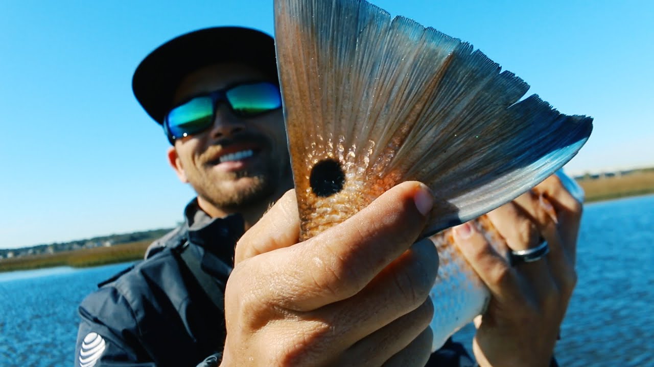 REDFISH TROUT FLOUNDER FISHING WITH DAD! (Jacksonville Florida) (2020)