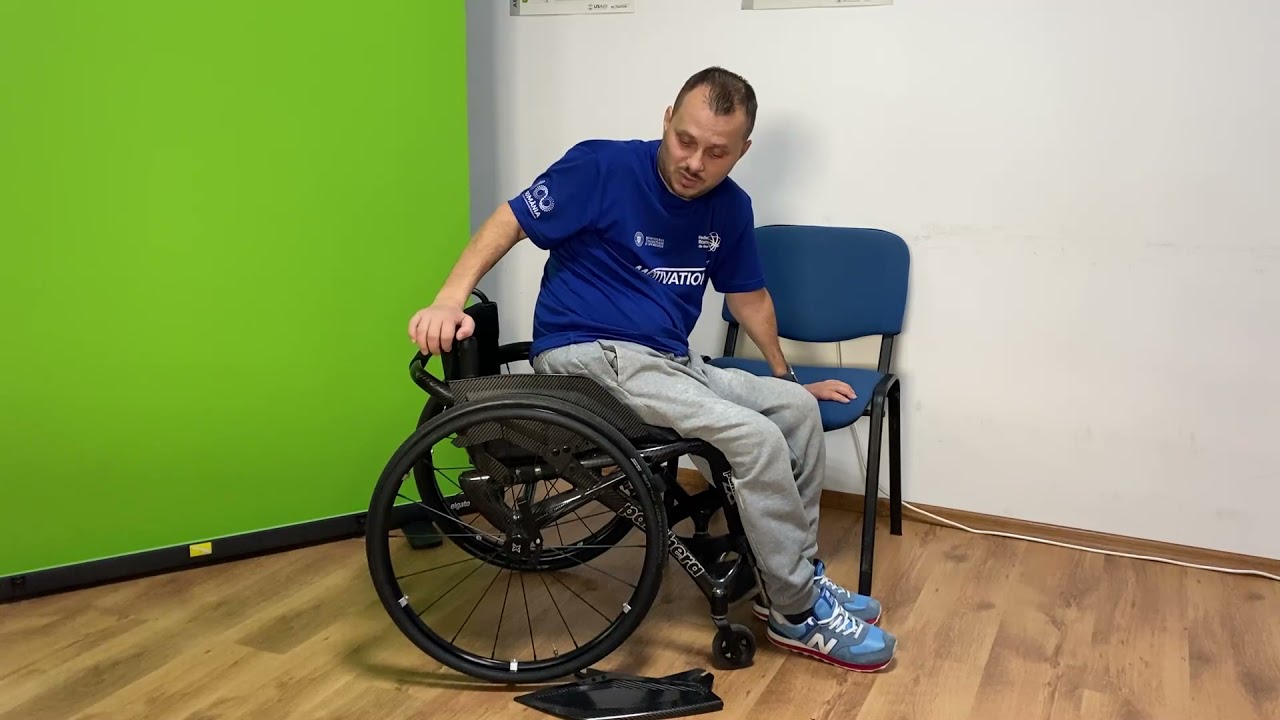 Transferul independent în și din scaunul rulant