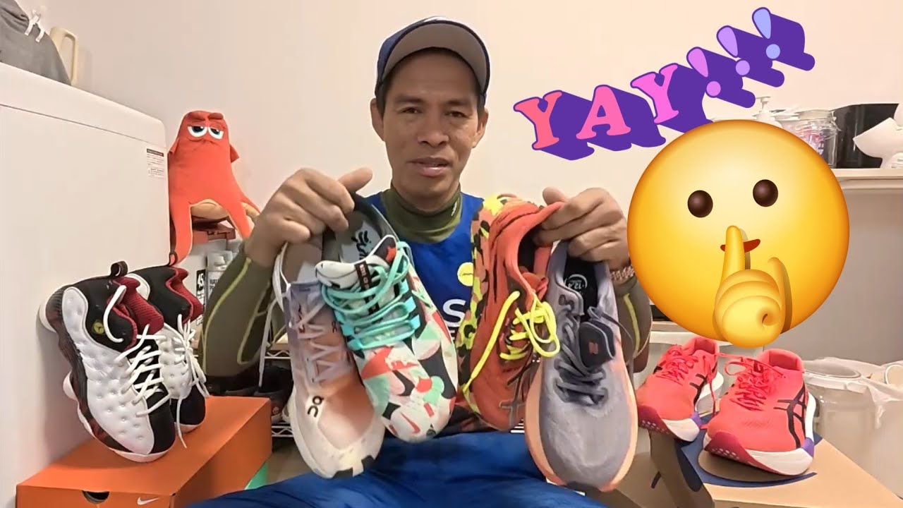 12 running shoes, really???