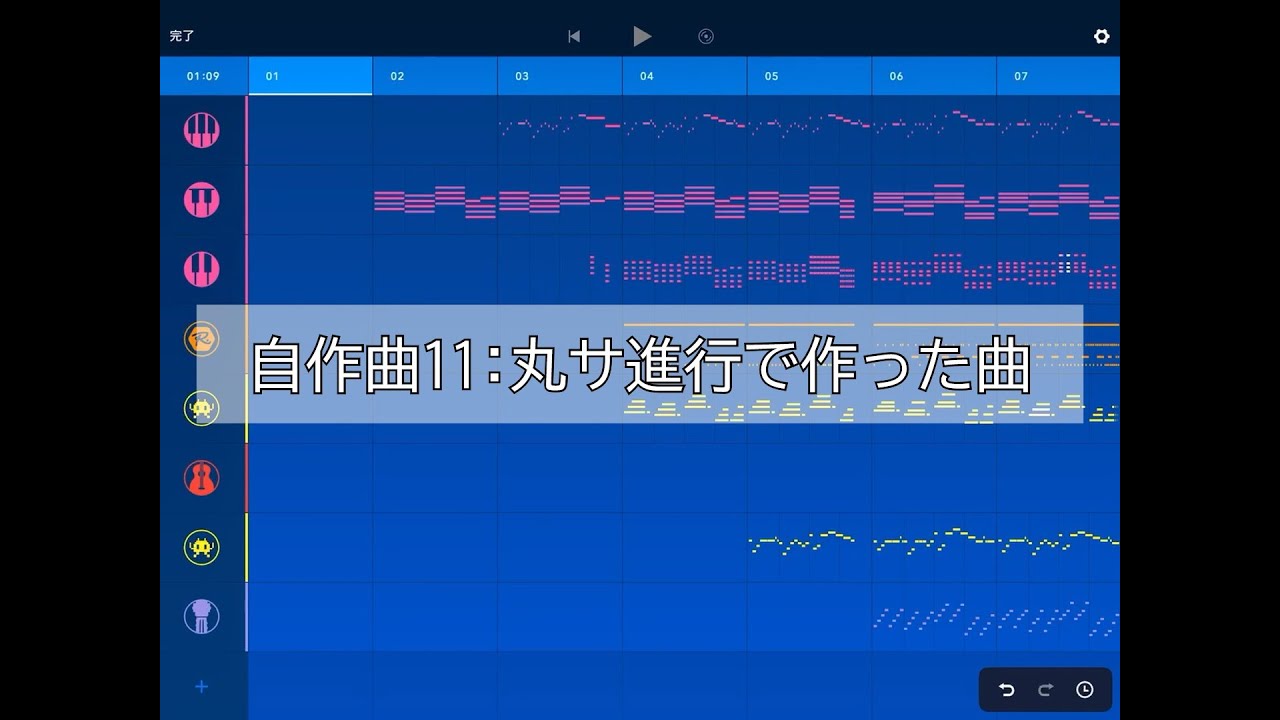 自作曲11：丸サ進行で作った曲【Medly】