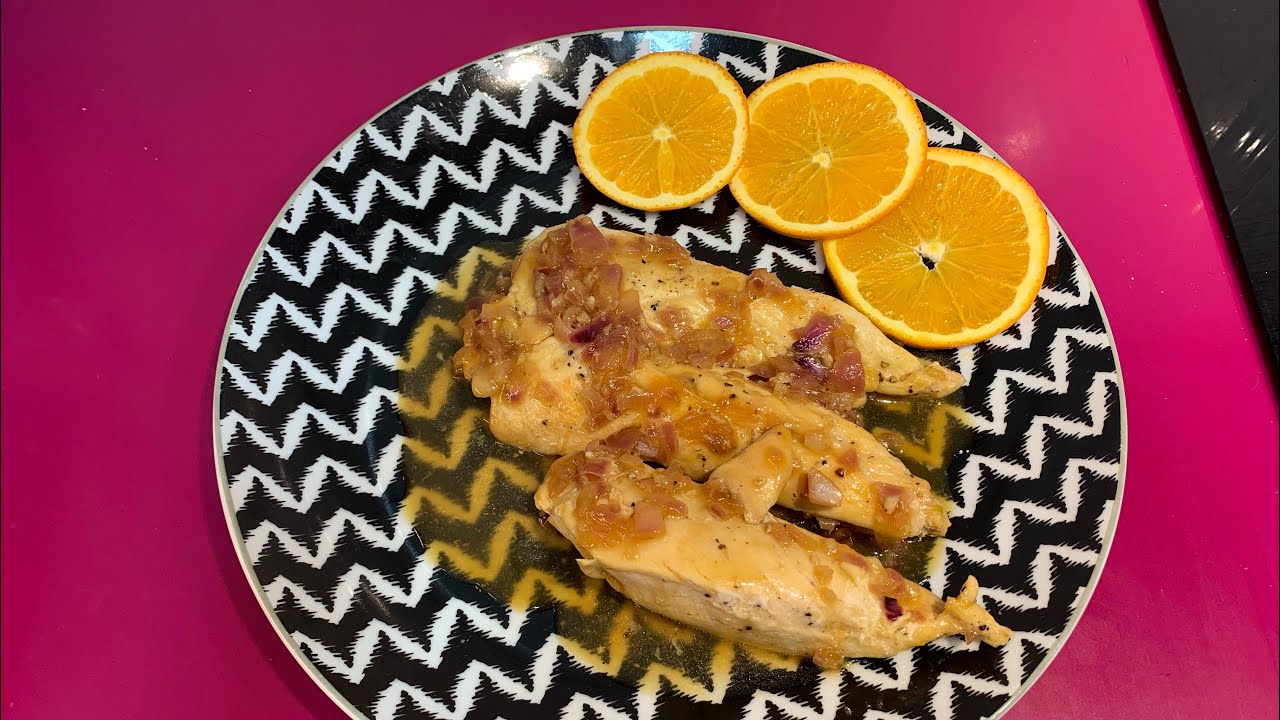 Pollo a la naranja