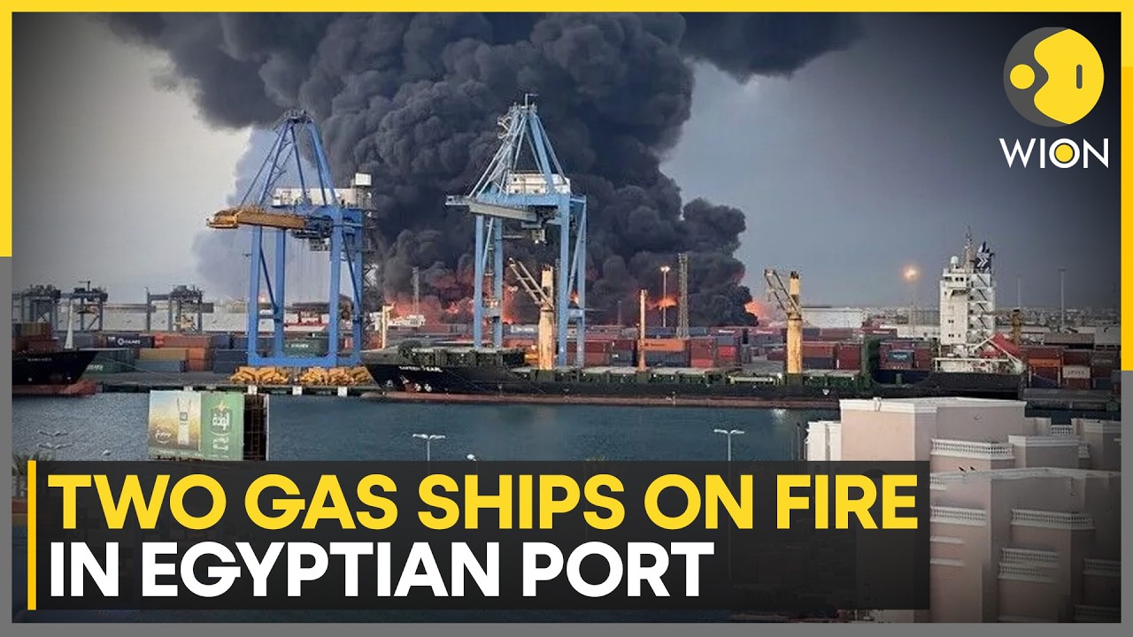 US-Iran War: Explosion At An Egyptian Port After Drone Hits US Tanker | WION News