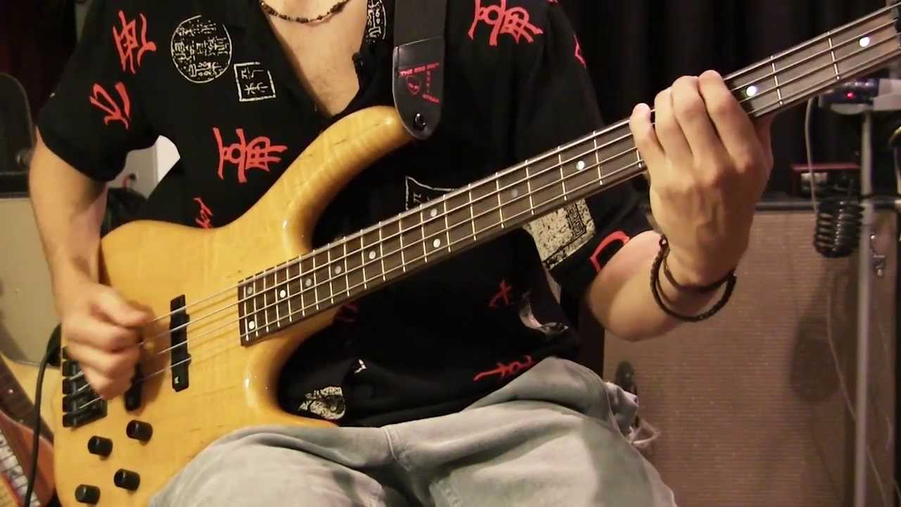 Bass Lesson - Pick tutorial - Cody Wright - Funk/Fusion (2013)