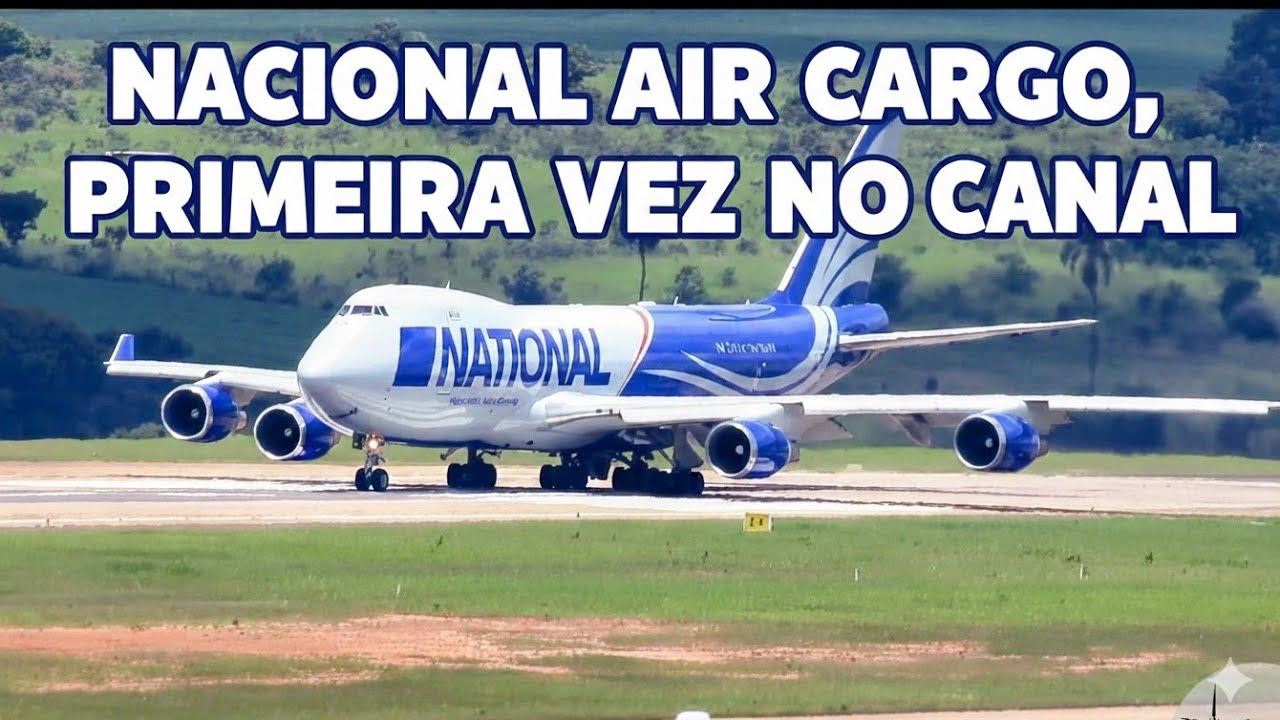 17/01/2026 Boeing 747 da National Air Cargo em #VCP : Gigante da Rota Miami-Brasil! #viracopos 