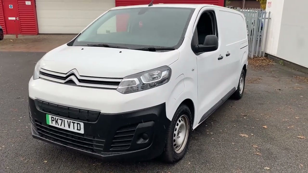 Citroen E-Dispatch | 1000 100kW 75kWh Van Enterprise Pro Auto | Polar White | PK71 VTD