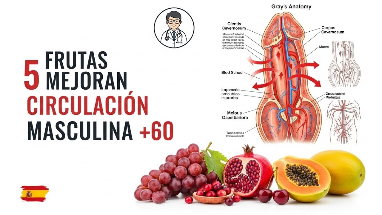 5 Frutas que Mejoran la Circulación y Salud Íntima Después de los 60