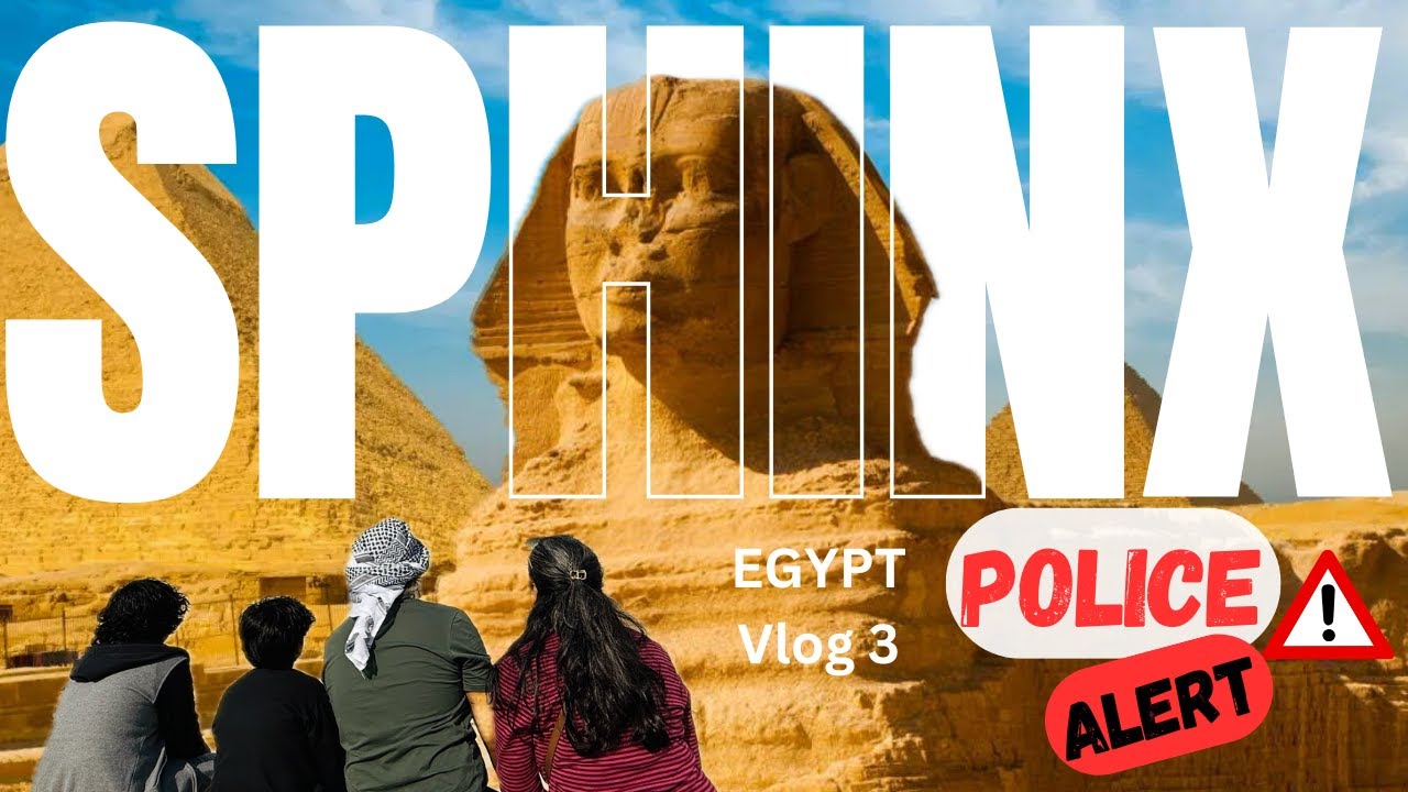 Tour at SPHINX EGYPT 🇪🇬 | DAY 2 | Full tour- Inside Unusual Tombs & Climbings | Police Report Alert
