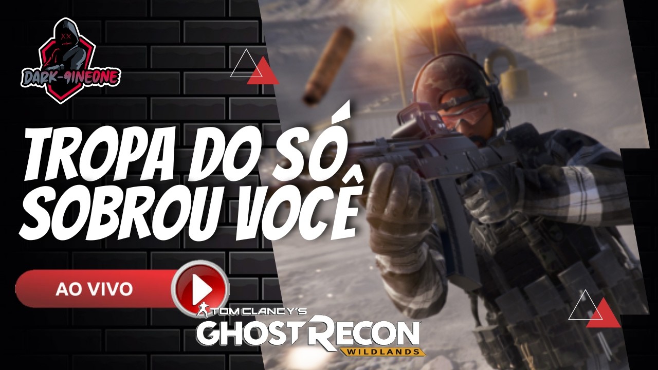 LIVE |TROPA DO SÓ SOBROU VOCÊ - GR WILDLANDS PVP - PS4