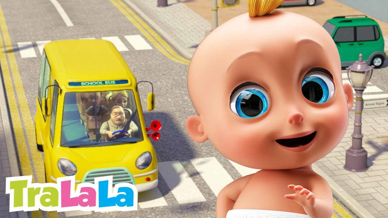 Roțile Autobuzului🚌🎵 | Cântece Educa­tive Pentru Copii de la TraLaLa