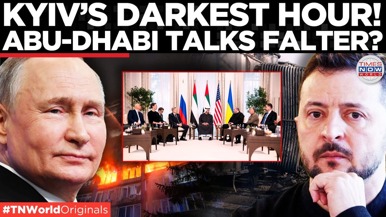 KYIV PLUNGED INTO CHAOS: Missiles Rain Down as Abu Dhabi Negotiations End in Disaster
