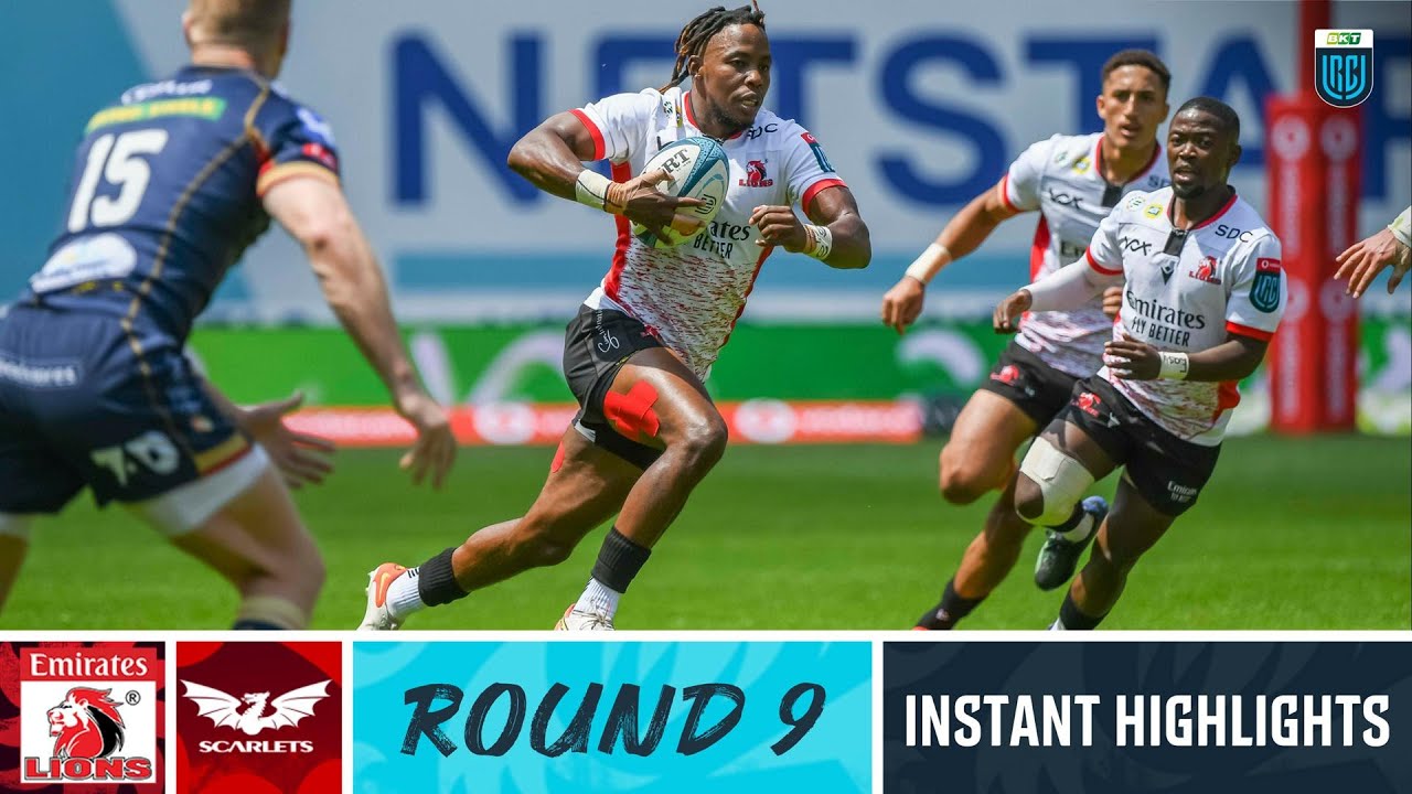 Emirates Lions v Scarlets | Instant Highlights | Round 9 | URC 2022/23