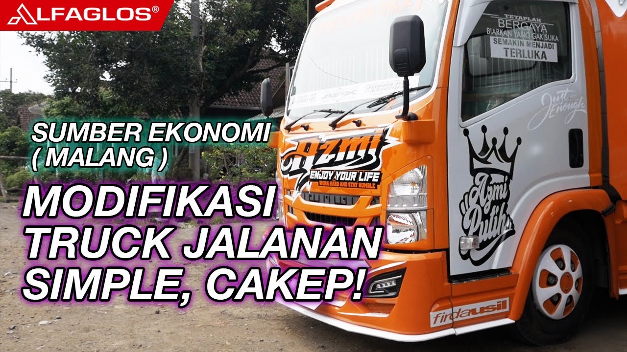MODIFIKASI TRUCK SAYUR JADI GOKIL ! | Sumber Ekonomi Karoseri Malang | Alfaglos Indonesia
