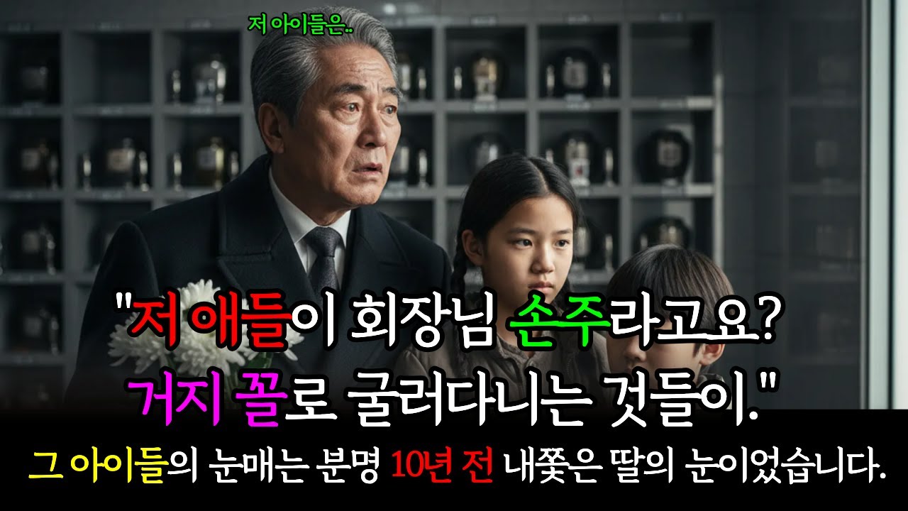 폐지 줍던 고아 남매를 비웃은 부사장, 그들이 재벌 회장 손주인 걸 알았을 때 | 감동사연