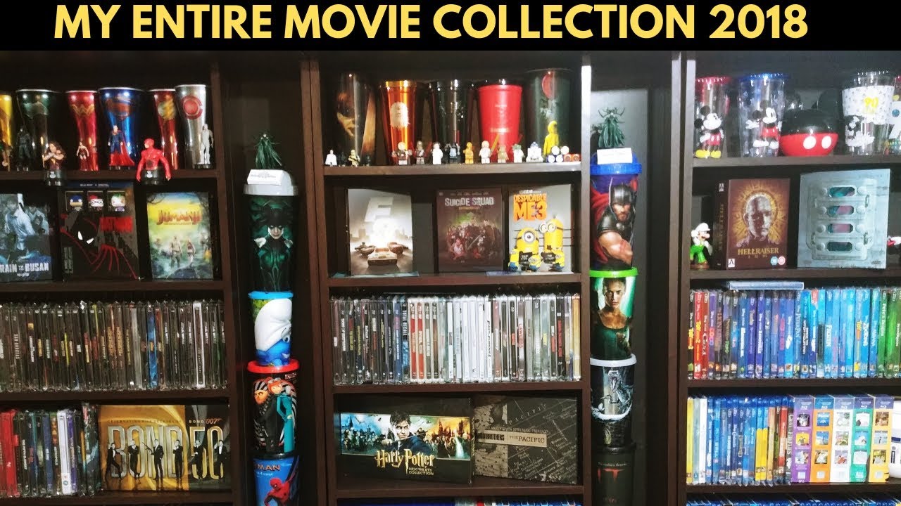 My entire bluray collection 2018 edition