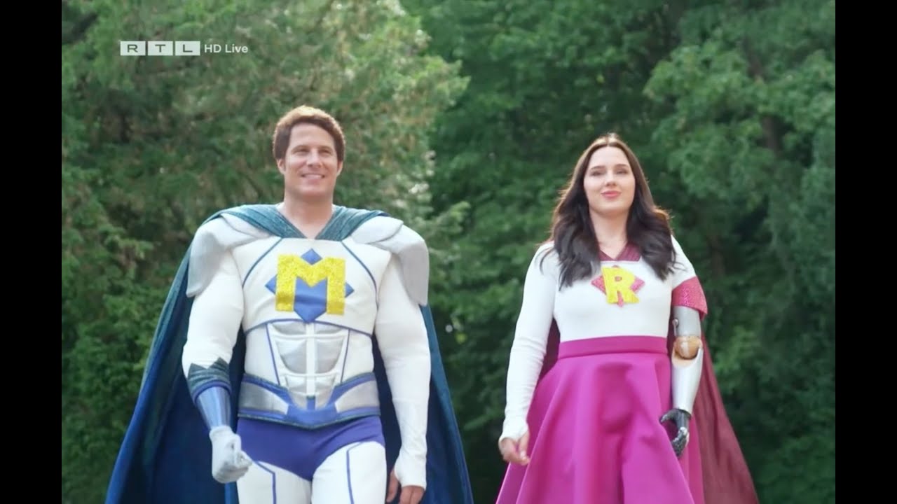 Bionica und Bionicman zu Besuch bei RTL Punkt 12