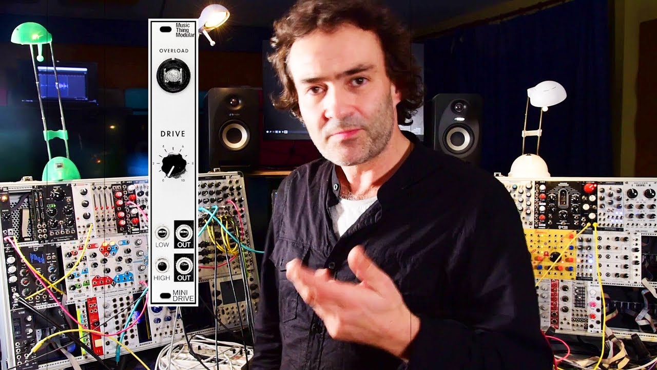 Mixer avec des effets Eurorack: le Mini Drive de Music Thing Modular