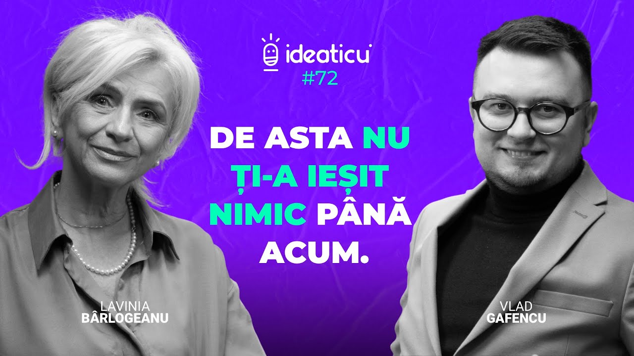 DE CE NU POȚI FI TU ÎNSUȚI… ȘI CUM ÎNCEPE VINDECAREA. DR. LAVINIA BÂRLOGEANU |#IDEATICU’