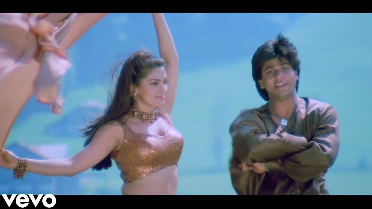Kathai Aankhon Wali Ek Ladki 4K Video Song | Duplicate | Shah Rukh Khan, Juhi Chawla | Kumar Sanu