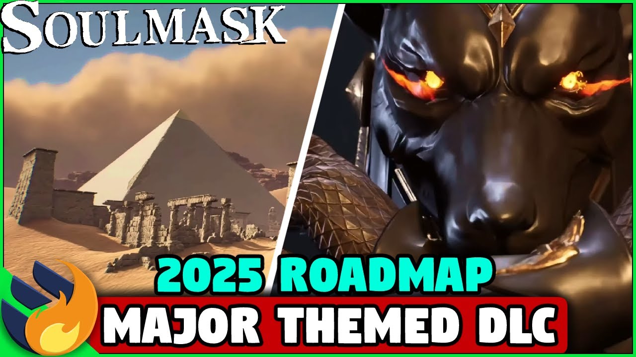 Это грядущее египетское DLC выглядит просто СУПЕР! — ПЛАН РАЗВИТИЯ ДО 2025 ГОДА | Soulmask