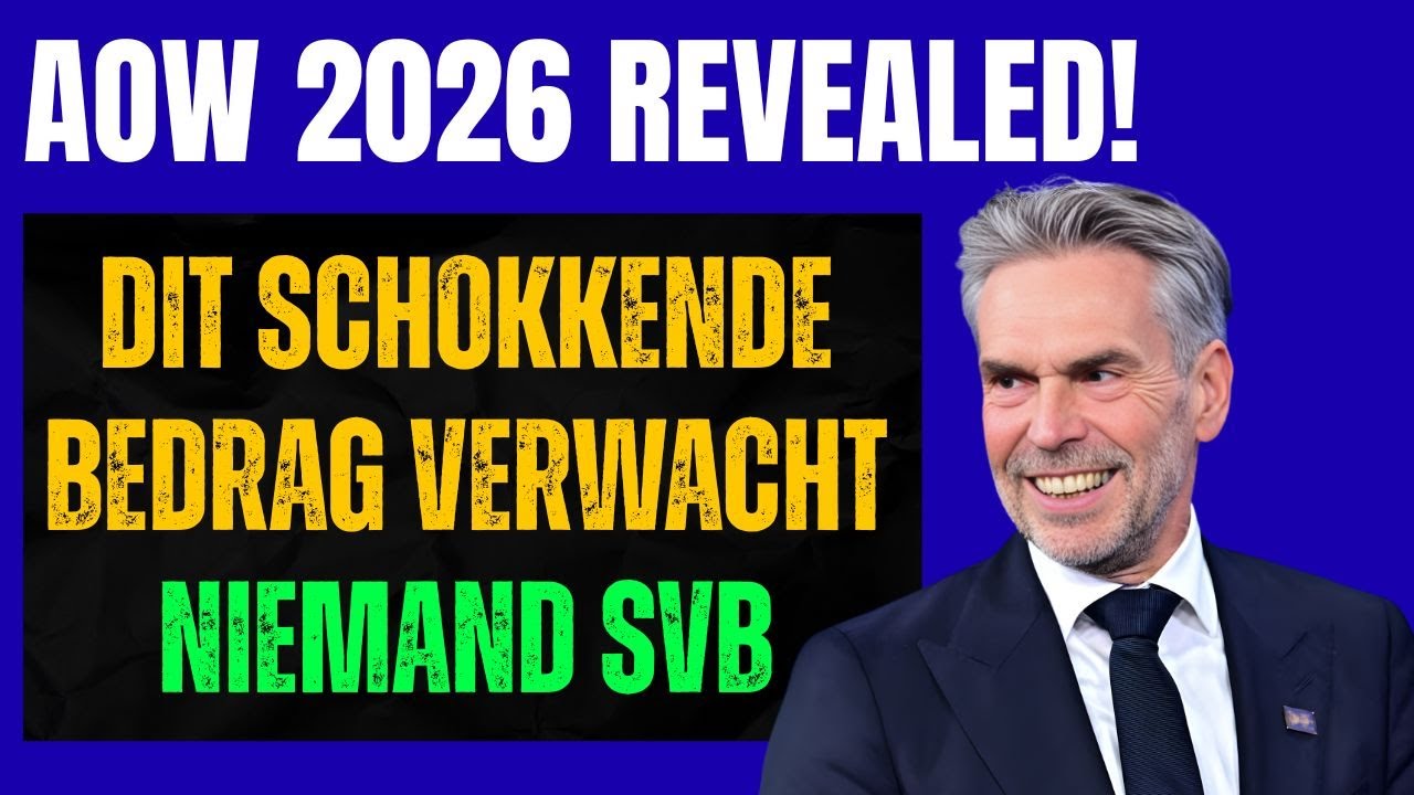 AOW 2026: SVB Onthult Nieuwe Bedragen! 💰 Dit Verwacht Niemand! 📈