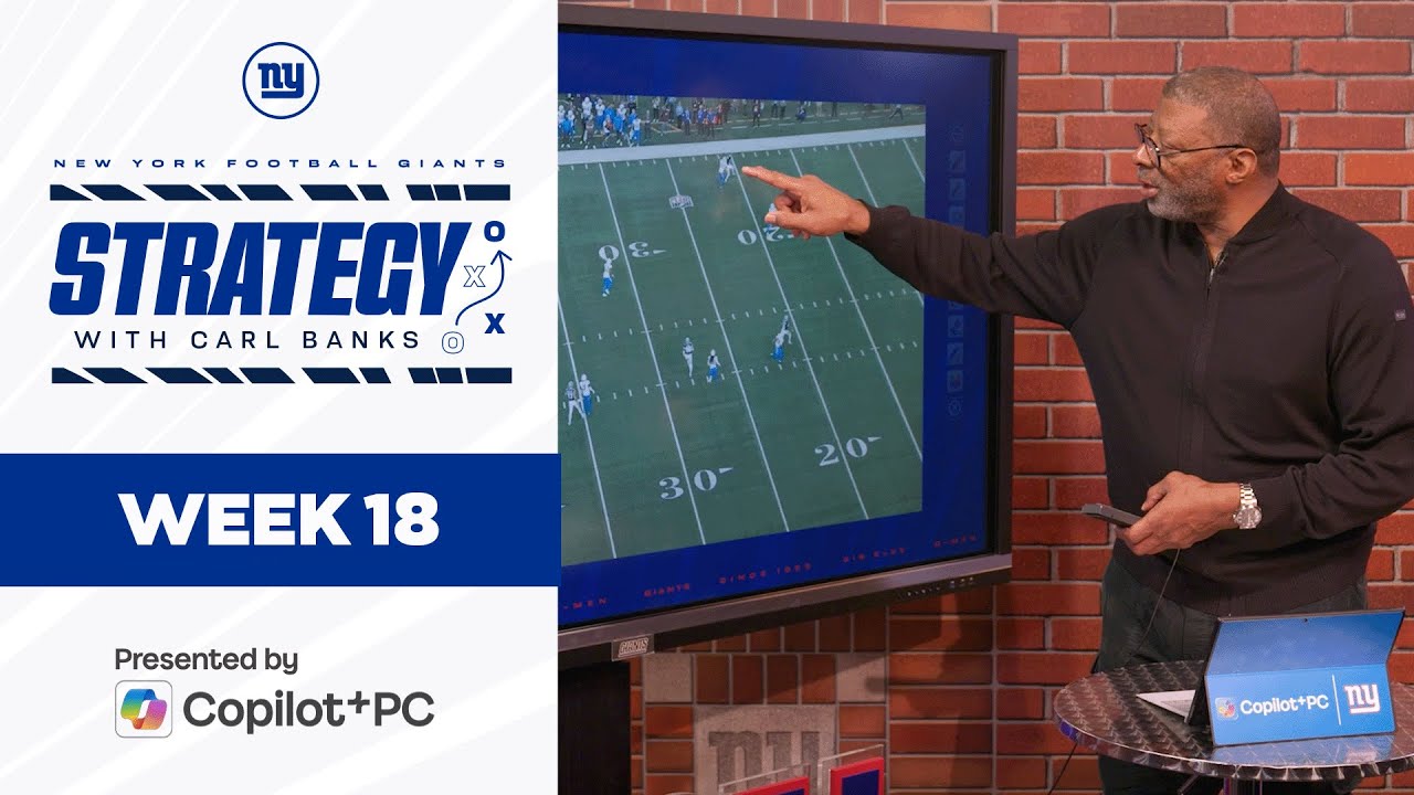 Carl Banks talks Giants Strategy vs. Cowboys | New York Giants