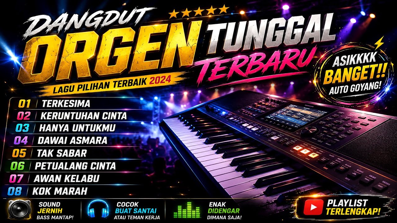 DANGDUT ORIGINAL ORGEN TUNGGAL TERBARU 2025 - TERKESIMA - KERUNTUHAN CINTA