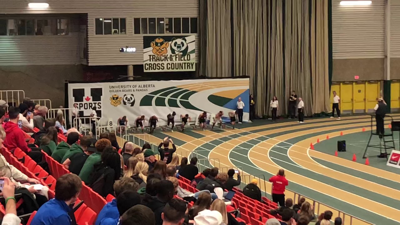 Men&rsquo;s 60m Final  ||  Usports 2020