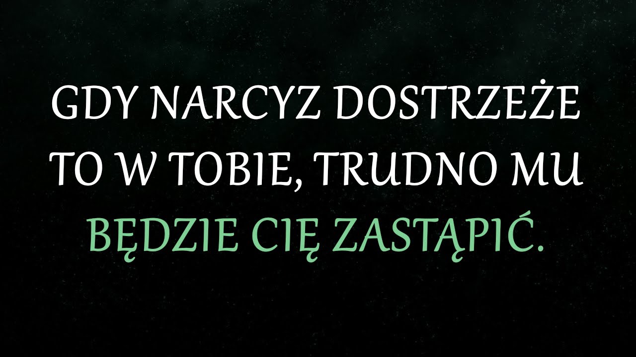 Gdy to masz, narcyzom trudno będzie Cię zastąpić. Ważny aspekt narcyzmu | Narcyzi