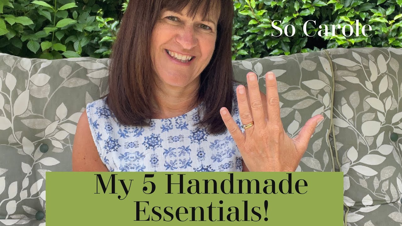My 5 Handmade Essentials - Thank you to @MichelleSewsAgain and @knottygnome