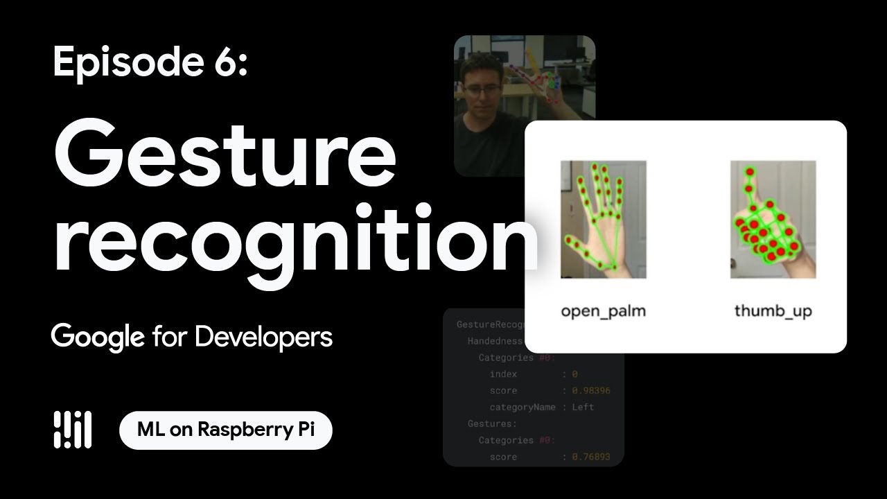Gesture recognition - ML on Raspberry Pi with MediaPipe Series