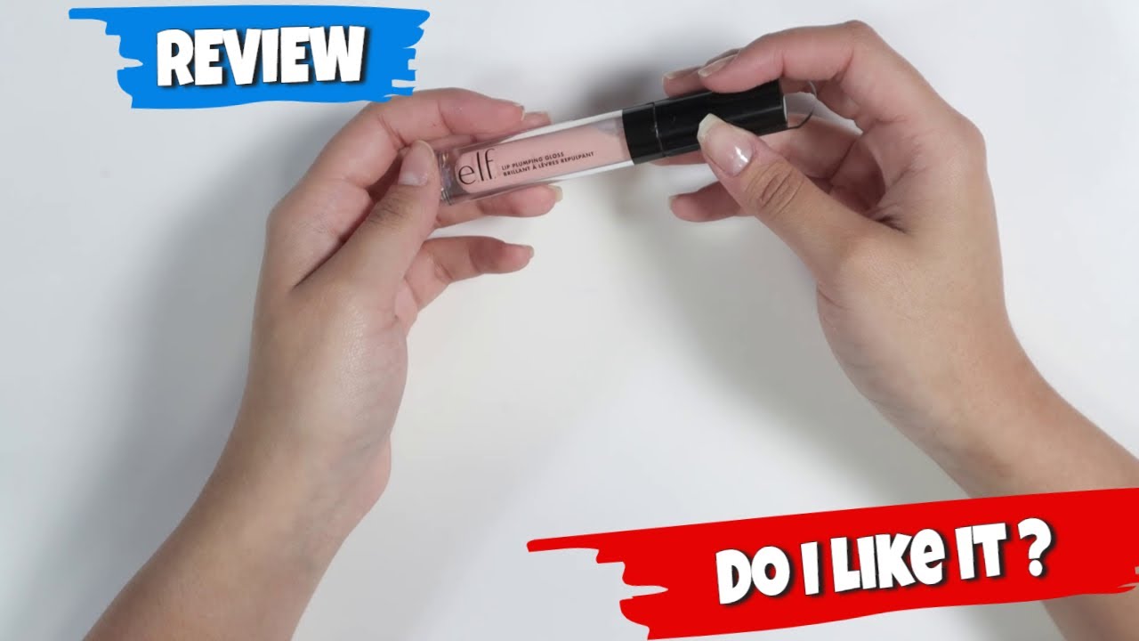 ELF Lip Plumping Gloss Review