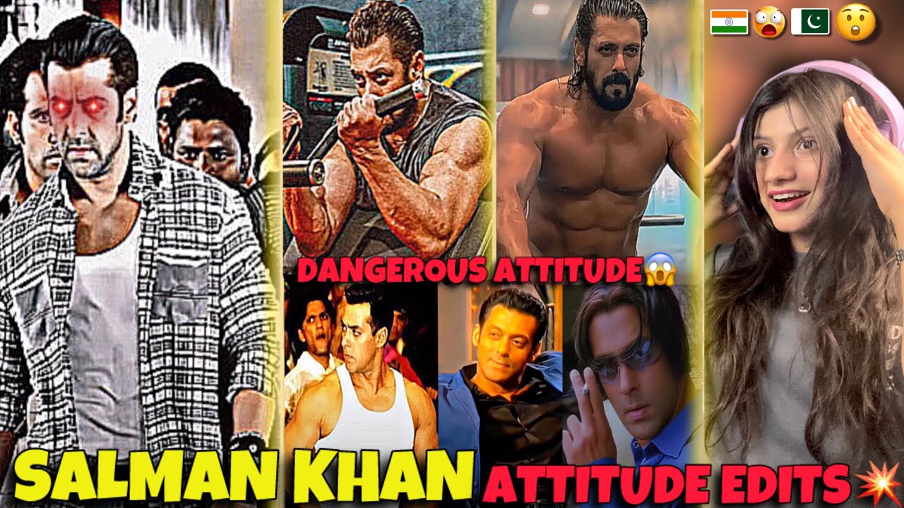 Reaction On Salman Khan Attitude videos🔥💪 part 2😈| Salman Khan Destroyed Everyone