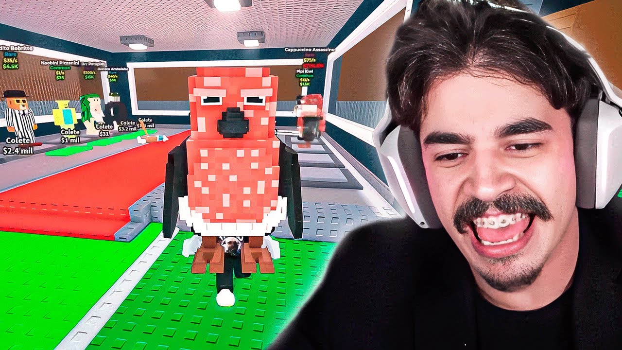 ROUBEI OS MELHORES BRAINROTS! - ROBLOX