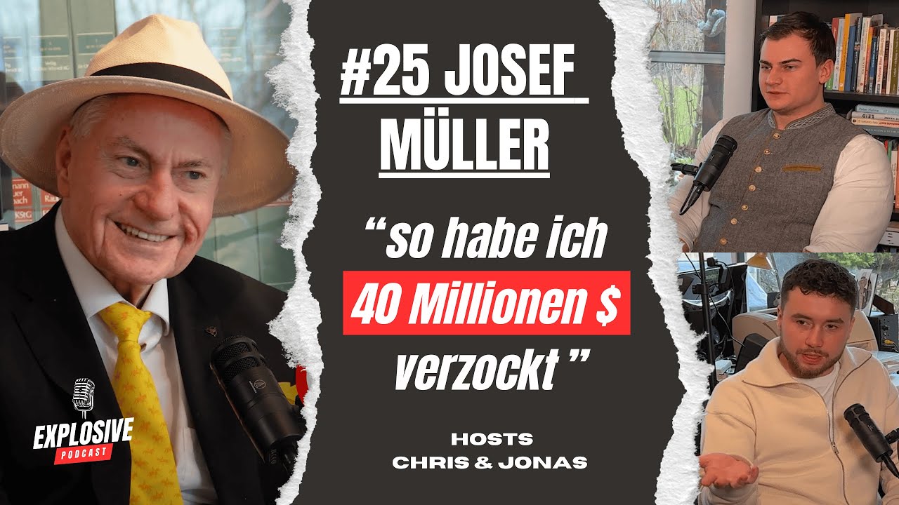 #25 JOSEF MÜLLER: Vom FBI gejagt - von Gott gefunden (1)