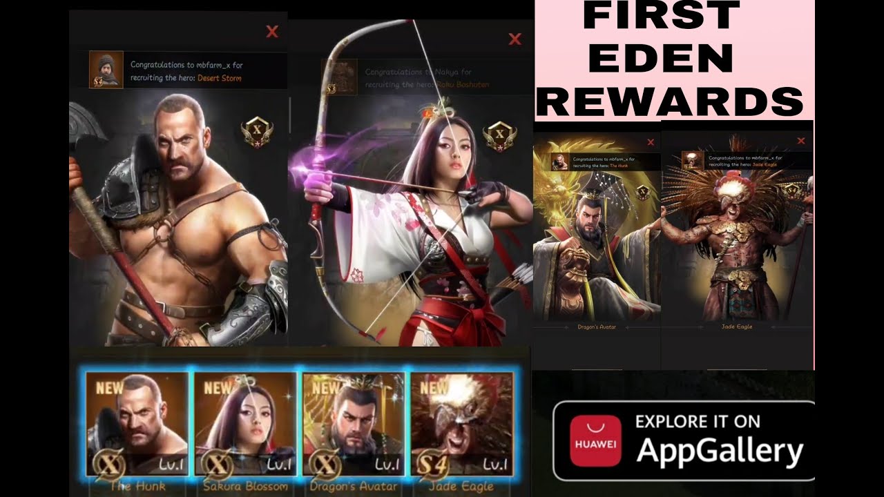 Eden Seosons 1 Rewards Opening #mb #roe