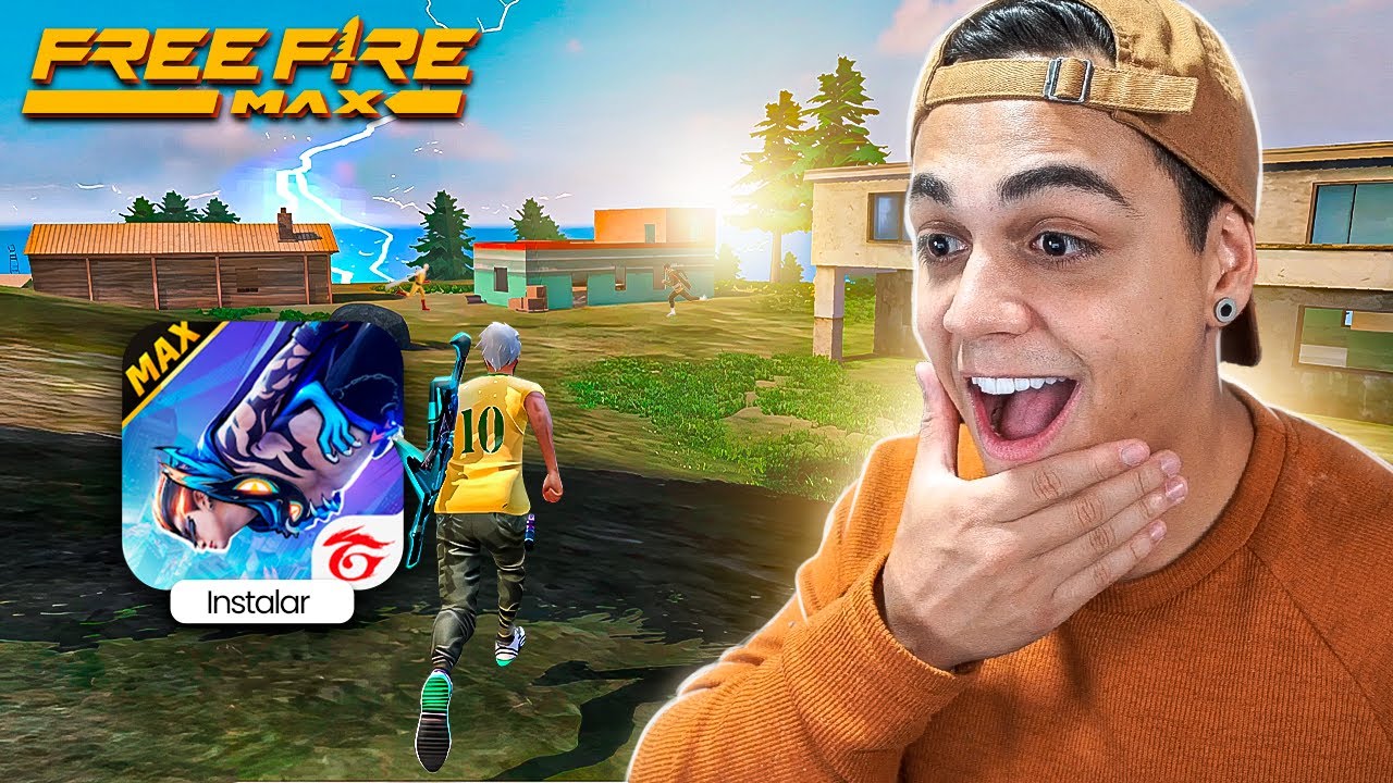 JOGUEI O FREE FIRE MAX PELA PRIMEIRA VEZ DEPOIS DE 4 ANOS!!