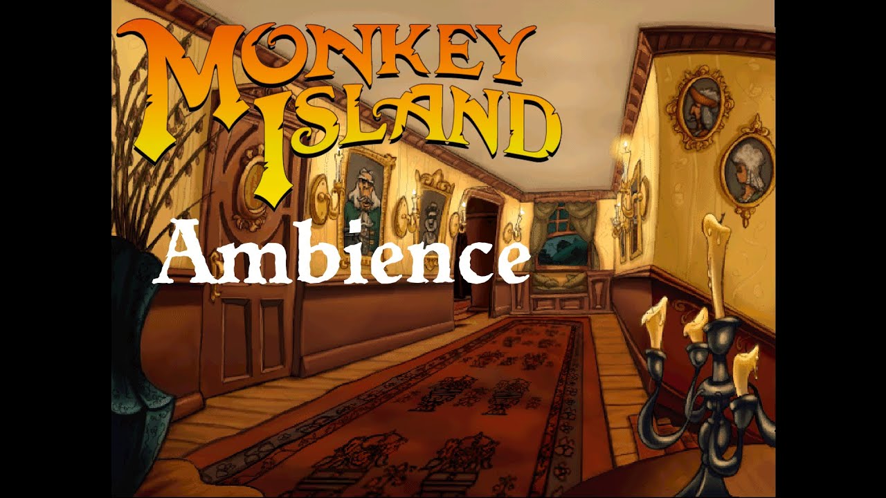 Monkey Island 3 - Blood Island - Upstairs at the Goodsoup Hotel Ambience  (1hr)