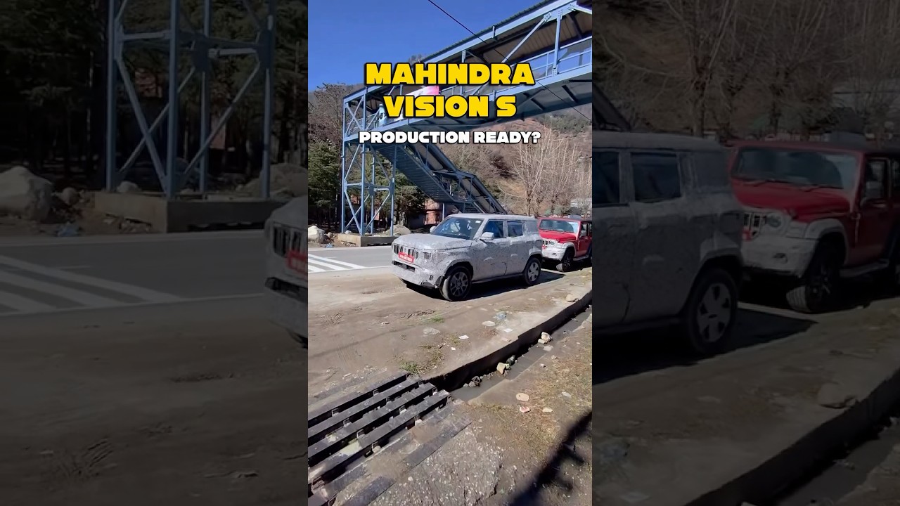 Mahindra Vision S SUV Spied!