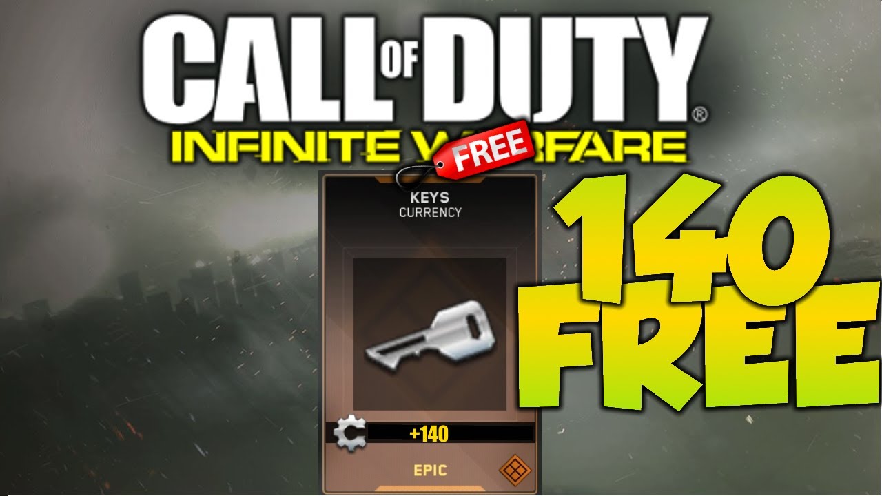 Infinite Warfare: How To GET 140 KEYS FOR FREE (Fast & Easy)