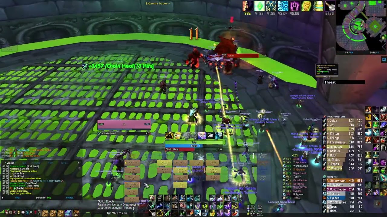 WoW Classic RAID NIGHT - Last 2 SHAMAN RAIDS BEFORE TBC - Part 1/2
