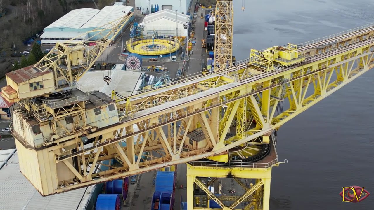 Industrial Giant Dominates Tyneside Urban Skyline  #Duco #ShepherdOffshore #Wellstream