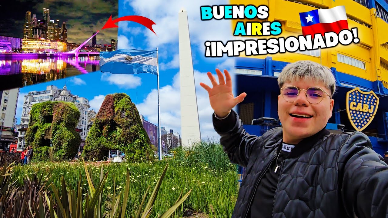 Mi PRIMERA VEZ en Buenos Aires ARGENTINA, quedé IMPRESIONADO!! 🇦🇷